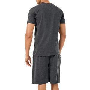 Comprar Conjunto de Camiseta y Pantalones Cortos con Estampado Gráfico Personalizado de Dos Piezas para Hombre, Ropa de Verano 2026 - Product Image 2