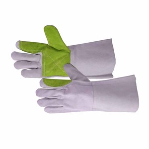 Gants de soudage en cuir de vachette pleine fleur haute performance, résistants à la chaleur, ignifuges et robustes pour la lutte contre les incendies - Product Image 3