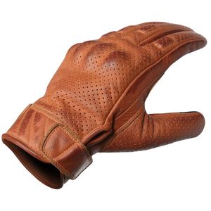 Guantes de Motocicleta de Cuero de Cabra Genuino de Primera Calidad, Unisex, para Carreras, Turismo, Protección para las Manos del Conductor - Product Image 1