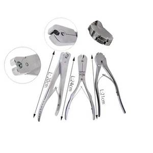 เครื่องตัดเข็มคิชเนอร์ เครื่องตัดเข็มศัลยกรรมกระดูก เครื่องตัดลวดเหล็ก เครื่องมือผ่าตัดสัตว์ ใช้ซ้ำได้ SURGINEXA SOA-5542109387 - Product Image 5