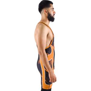 Blaze Fight Wear OEM personnalisé sublimé grande taille respirant hommes lutte Singlet High Street Style écologique séchage rapide - Product Image 4
