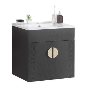 20 ''vanità bagno nero escluso lavandino arredamento elegante per la casa - Product Image 6