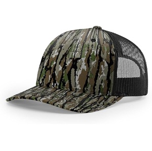 Casquette de baseball respirante personnalisée OEM pour le cyclisme, le downhill, motif camouflage Bottomland, style trucker, casquette sportive snapback Bottomland - Product Image 5
