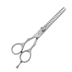 Ciseaux à effiler professionnels en acier inoxydable de haute qualité pour barbier et salon, avec vis de tension réglable - Product Image 2