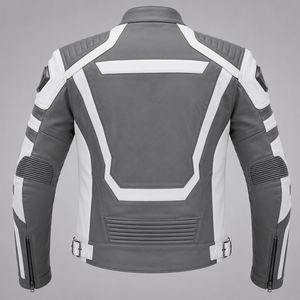 Veste en cuir élégante pour homme, couleur personnalisée, 100% cuir, veste en cuir slim personnalisée pour homme - Product Image 4