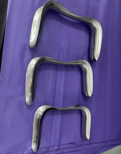 ชุดเครื่องมือตรวจภายในทางนรีเวชแบบใช้มือบีบ  ปลายสองด้าน  3 ชิ้น  ทำจากสแตนเลสเกรด I  ชุดผ่าตัด  ได้รับการรับรองมาตรฐาน CE ISO ราคาดีที่สุด - Product Image 5