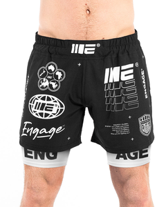 Pantalones Cortos de MMA MCD XTREME 1.0 - Secado Rápido, Ecológicos, Transpirables, de Tela de Lona con Cintura Elástica - Product Image 6