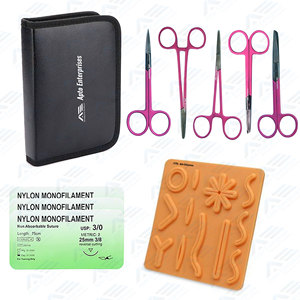 Pour étudiant Suture formation Premium qualité en acier inoxydable matériel Suture pratique Kit bonne vente Instruments médicaux chirurgicaux - Product Image 2