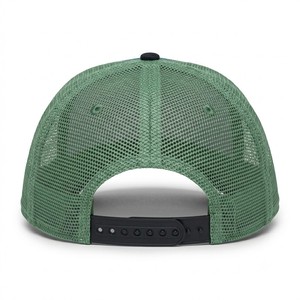 Casquette Trucker 2026 personnalisée bleu-vert en maille, réglable, unisexe, décontractée, pour l'extérieur, style été adulte à 6 panneaux - Product Image 6