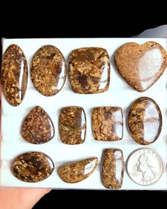 Cabochon de bronzite sélectionné, pierre semi-précieuse naturelle pour la fabrication de bijoux, pierre faite à la main - Product Image 3