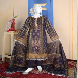 Hermosa y elegante colección de vestidos de 3 piezas para damas de Aisha Noor Volume Mehak Trajes impresos digitales de alta calidad - Product Image 2