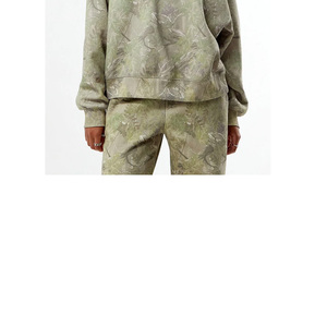 เสื้อสเวตเชิ้ตผ้าฟลีซเนื้อนุ่ม ระบายอากาศได้ดี ผลิตจากผ้าฝ้าย 100% แฟชั่นสตรีทสำหรับทุกเพศ พิมพ์ลายแบบซับลิเมชั่น - Product Image 2