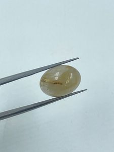 Natural <b>Golden</b> <b>Rutilated</b> <b>Quartz</b> Faceted <b>Quartz</b> Gemstone Loose Stone 8.05Cts For Jewelry Making - Product Image 4