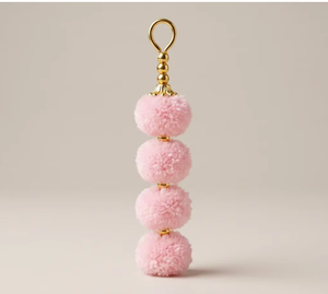 Traditional <b>Pink</b> Nonwoven Felt Tassel Hanging <b>Decor</b> for Chinese New Year Indoor Entryway <b>Home</b> Decoration - Product Image 2