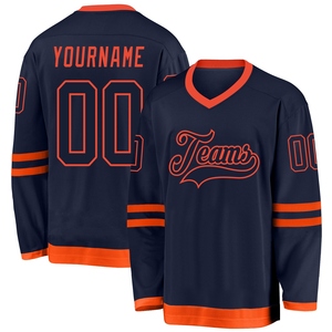 Maillot de hockey rouge-or royal personnalisé de qualité supérieure, vente en gros, best-seller, directement de l'industrie - Product Image 3