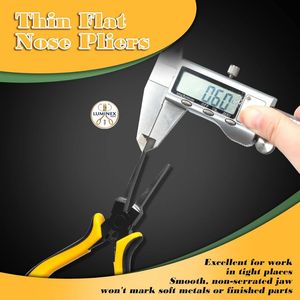 คีมปากแบน SPEEDWOX ระดับมืออาชีพ ขนาด 14 ซม. พร้อมปากคีมเรียบ สำหรับงานประดิษฐ์เครื่องประดับและวงจรไฟฟ้า - Product Image 4