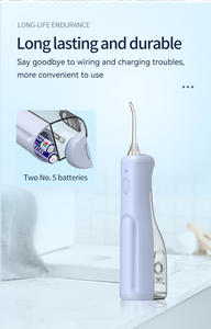 Il dispositivo elettrico IPX7 di alta qualità della pulizia dei denti della casa ed il <span class=keywords><strong>Mini</strong></span> filo interdentale di viaggio del dispositivo di pulizia dei denti IPX7 - Product Image 4