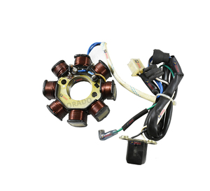 bajaj xcd 125 ks es 8 pole stator coil plate assembly export quality for two wheeler spare parts india orado - Product Image 1