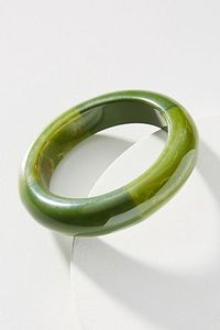 H a CRAFT Handmade Classic Resin <b>Bangles</b> & <b>Bracelets</b> Colorful Carved Floral Design Unisex Gift Jewelry - Product Image 2