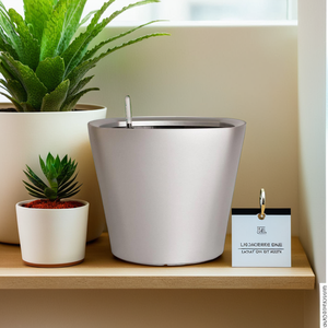 Maceta de riego automático grande de alta calidad para decoración de suelo interior y exterior - Product Image 1