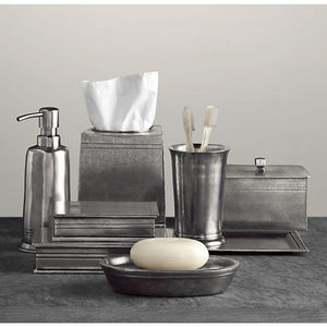 Hot Sale Hotels <b>Decor</b> <b>Bathroom</b> Collection Set Metal Gold Finish Soap Dispenser Tissue Box Toothbrush Holder Tumbler Modern <b>Decor</b> - Product Image 4