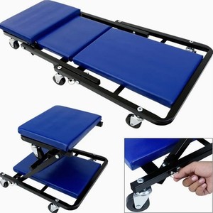 Siège de mécanicien roulant Rolling Z Creeper avec roues, capacité de 350 lb, pliable, pour garage automobile GAPGAR033 - Product Image 2