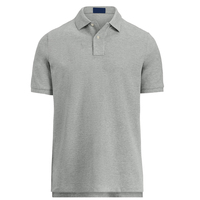 Camisas Casuales de Alta Calidad para Hombre, Servicio OEM, Colores Sólidos, Secado Rápido, Transpirables, Poliéster/Algodón, Tallas Grandes