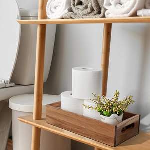 Cesta de madera maciza, cesta de bambú, cesta de mimbre, cesta de caña, cesta de madera hecha a mano, cesta de madera ecológica - Product Image 1