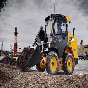 จัดส่งฟรี JCB EPA CE รับรองมาตรฐาน รถตักล้อยางแบบสกิดสเตียร์ พร้อมกระบอกไฮดรอลิก Eaton มอเตอร์ปั๊มเกียร์บ็อกซ์ เกียร์ PLC - Product Image 2