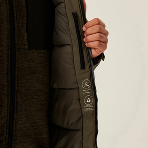 Parka robuste et chaude pour l'hiver, vêtement de travail d'extérieur, imperméable et isolé, fournisseur d'usine en gros, hydrofuge et respirant - Product Image 6