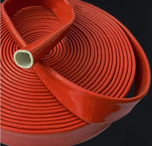 ปลอกหุ้มสายไฟทนความร้อนสูง SUNBOW SFS-003 ทำจากไฟเบอร์กลาสเคลือบด้วยซิลิโคนเรซิน ป้องกันไฟลาม ไม่กัดกร่อนด้วยด่าง 7-25KV - Product Image 6