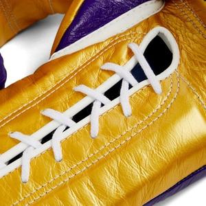 Gants de boxe professionnels personnalisables de haute qualité avec cuir artificiel véritable, logo personnalisé, design gagnant pour les arts martiaux - Product Image 4