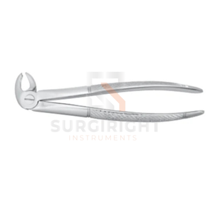 Pinzas de Extracción Anguladas a la Derecha de Acero Inoxidable para Cirugía General y Extracción de Dientes, Marca SurgiRight, Instrumento de Clase I con Certificación CE - Product Image 6