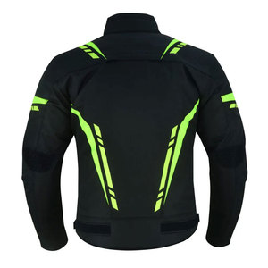 Chaqueta Cordura Personalizada B2B, Traje de Motociclista Resistente OEM, Chaqueta Cordura con Impresión Reflectante Personalizada de Fábrica, Etiqueta Privada de Seguridad - Product Image 2