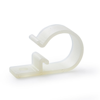 Serre-câble Essentra P Style, clip de fixation à vis, nylon naturel 6/6 EXWHC, serre-câble pour faisceau de câbles