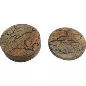 Famous Style Design Mango Wood Coaster Wooden Coaster Solid Wood Coaster Acacia Wood Coaster Place Mats At best factory Price - Product Image 4