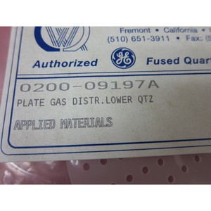AMAT 0200-09197 Plaque de distribution de gaz inférieure - Équipement et pièces semi-conductrices de confiance de l'industrie mondiale - Product Image 5