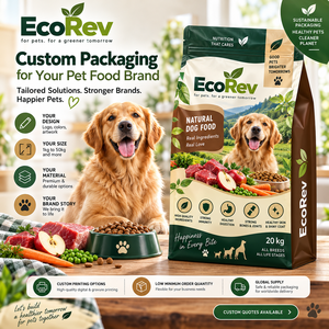 Alimento para Perros EcoRev Lamb Brown Rice, Bolsa de 2 kg, Empaque Laminado de Plástico BOPP/VMCPP Reciclable con Cierre Superior y Serigrafía - Product Image 4