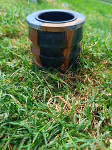 Brûleur à encens Royal Sandcrest fait à la main en résine époxy et bois d'acacia, support à oud design pour la décoration de la célébration du Ramadan - Product Image 6