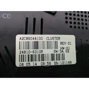 แผงหน้าปัดเรือนไมล์ (มาตรวัดความเร็ว / แผงหน้าปัด) มือสอง รุ่น 248106310R - Product Image 6