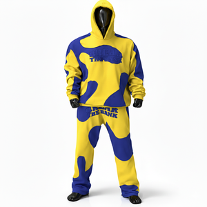 Conjunto de Sudadera con Capucha y Pantalones Deportivos con Diseño Nuevo 2026, Lavado Ácido, Estilo Vintage, Premium, Oversize, Ropa Deportiva Urbana - Product Image 6