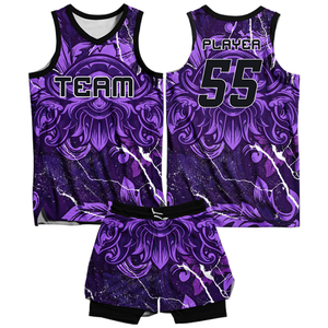 Uniforme de Baloncesto Personalizado de Alta Calidad – Camiseta y Pantalones Cortos Sublimados 100% Poliéster - Product Image 4