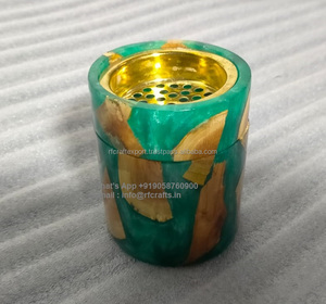 Quemador Bukhoor de estilo de arte moderno, último quemador de incienso Ramadan Mubarak para boda, quemador Bukhoor decorativo Eid decorativo hecho - Product Image 1