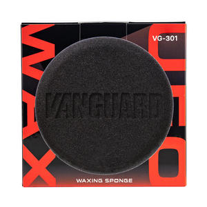 Ergonomic Circular Car Waxing <b>Foam</b> <b>Pad</b> High Density Paintwork Sealer Applicator For Detailed Exterior Shine - Product Image 3