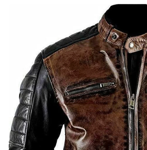 Veste de moto en cuir de vachette pour homme, design respirant, équipement de protection de haute qualité, vêtements de moto pour les pilotes Ducati - Product Image 3