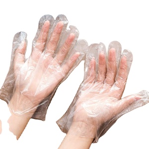 ถุงมือพลาสติกแบบใช้แล้วทิ้งอเนกประสงค์กันน้ำเกรดอาหารสำหรับทำอาหารรับประทานอาหารใช้ในครัวเรือนร้านอาหารรีไซเคิลได้ - Product Image 2