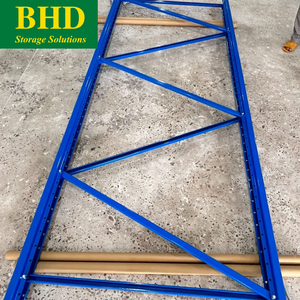 Heavy Loading Capacity Upright Pallet <b>Racking</b> Column Stacking Racks <b>Shelves</b> Warehouse Storage Corrosion Protection CE Certified - Product Image 5