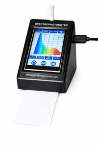 Colorimètre multi-applications, spectrophotomètre couleur avec grande ouverture de 28 mm pour la mesure de la couleur des surfaces de contact - Product Image 2