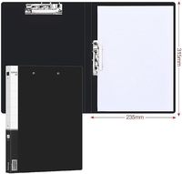 Carpeta de Archivo A4 con Clips Dobles Reforzados, Cubierta para Reportes, Carpeta sin Perforaciones, Carpeta con Clip sin Anillas, Carpeta de Proyectos de Oficina, Carpeta de Documentos