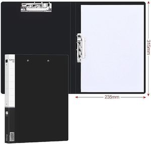 Cartella Portadocumenti <span class=keywords><strong>A4</strong></span> con Doppia Clip Rinforzata, Copertina per Report, Raccoglitore Senza Foratura, Raccoglitore a Morsetto Senza Anelli, Cartella per Progetti Ufficio, Cartella Portadocumenti - Product Image 2